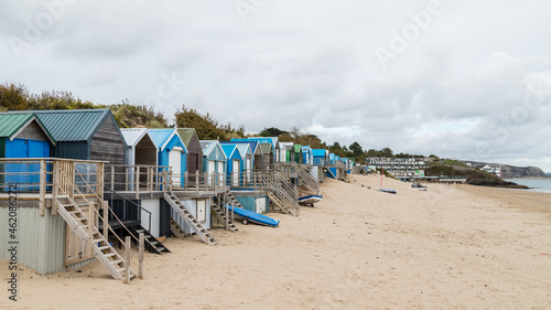 Abersoch beach huts