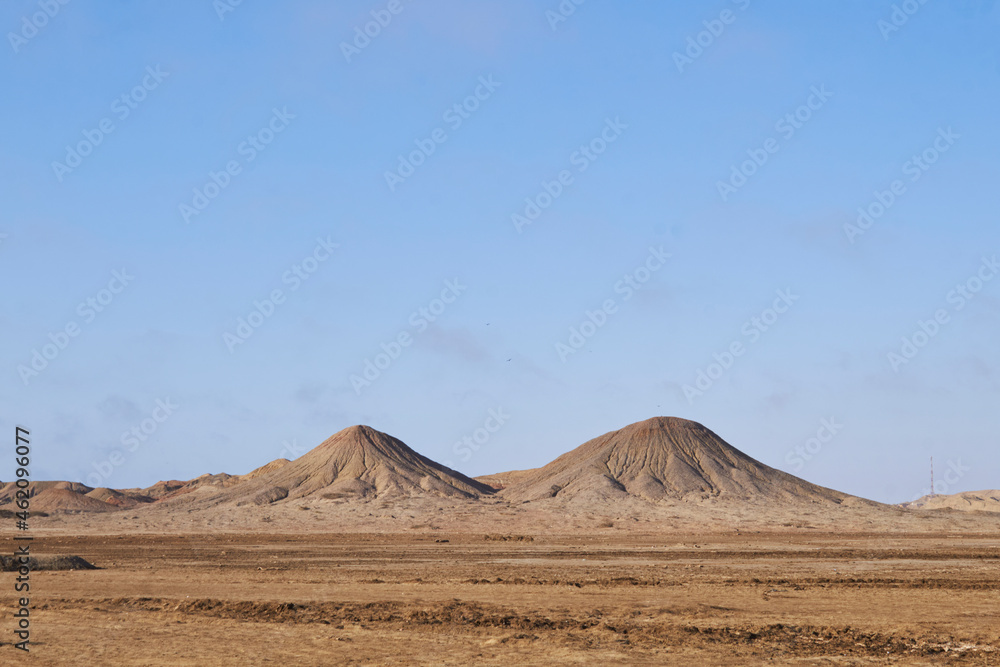 Salar de Negritos en La Brea, Talara, Piura, Perú.