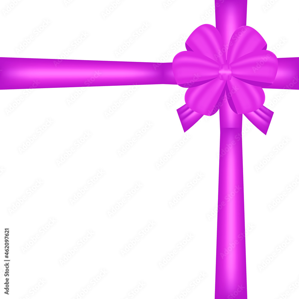 pink vector bow pink vector bow