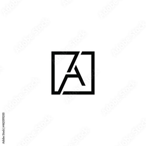 al latter vector logo abstrack