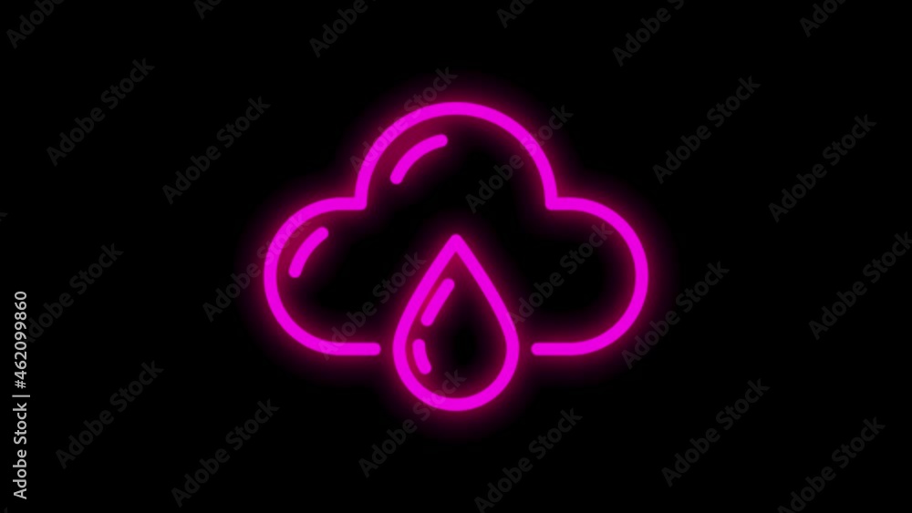 ECOLOGY icon with neon line design isolated on white background. Health protection. Motion graphic. ECOLOGY icon with neon line design isolated on white background. Health protection. Motion graphic.