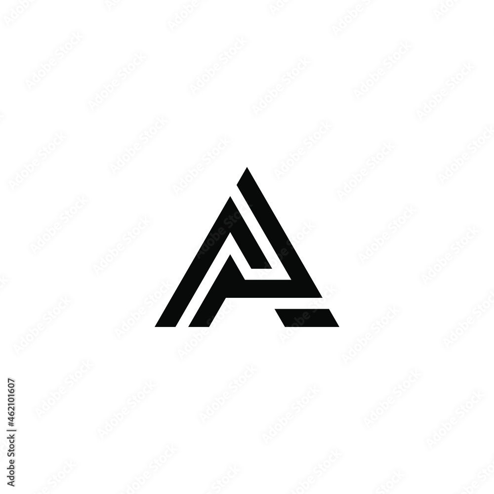 ap latter vector logo abstrack ap latter vector logo abstrack