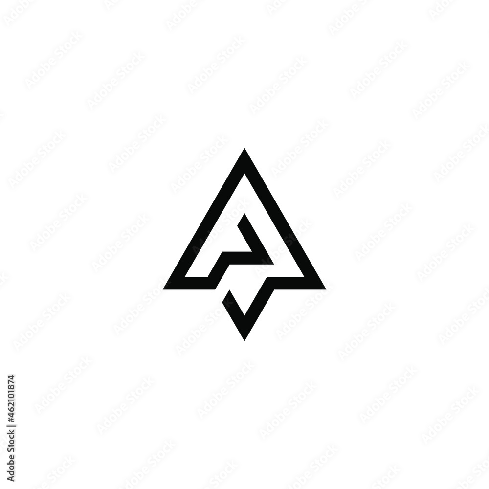 initial letter A arrow rocket logo design vector initial letter A arrow rocket logo design vector