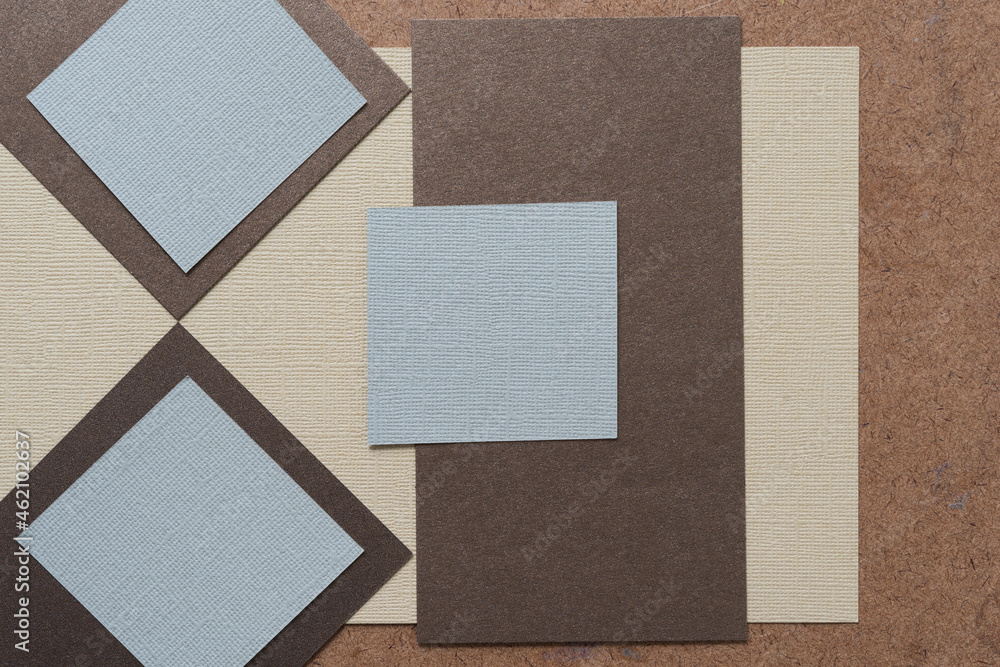 Fototapeta premium paper on a work board background
