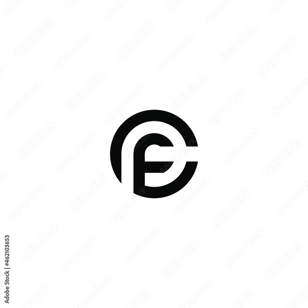 cf latter vector logo abstrack cf latter vector logo abstrack