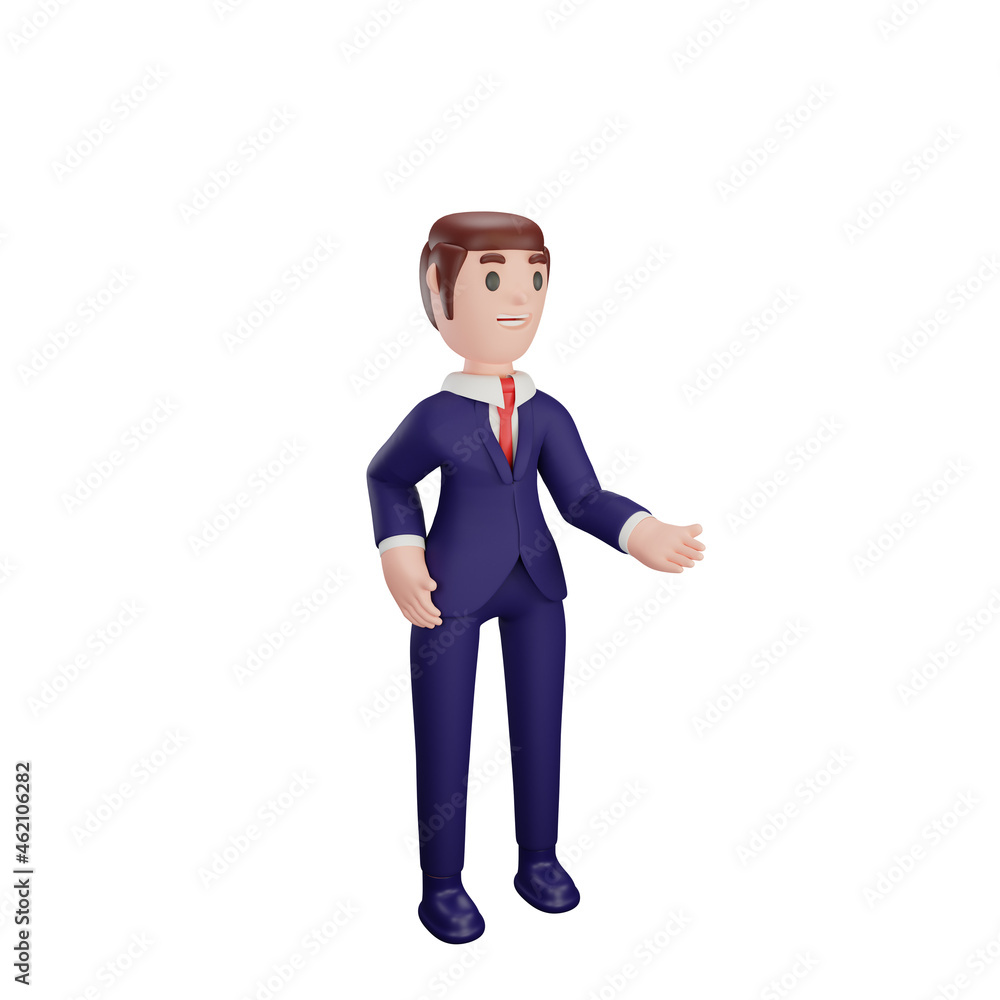 character with business concept character with business concept