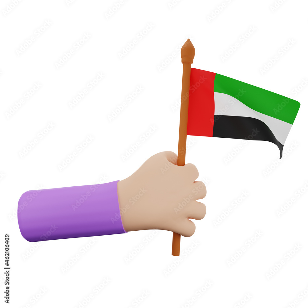 united arab emirates national day concept