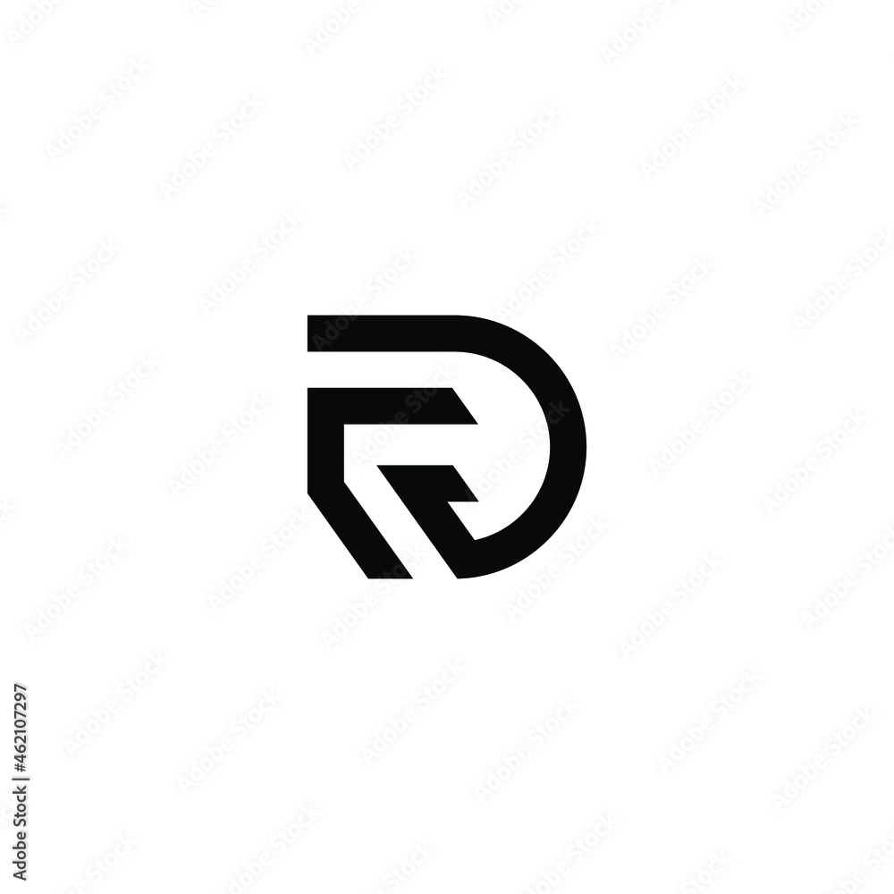 fd latter vector logo abstrack fd latter vector logo abstrack