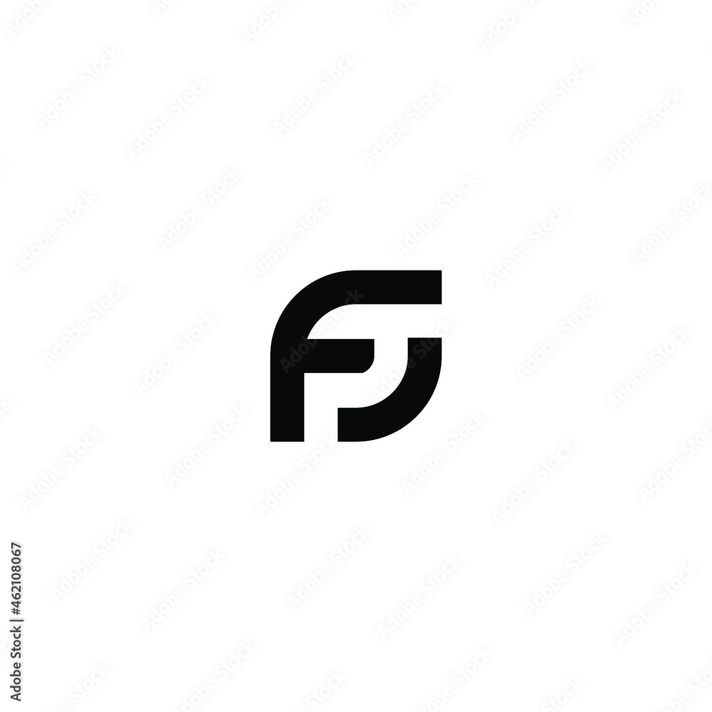 fg latter vector logo abstrack fg latter vector logo abstrack