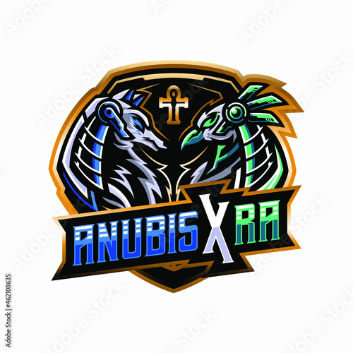 anubis and horus illustration
