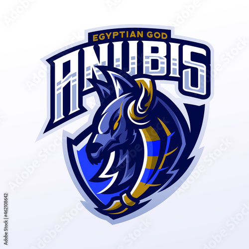anubis head illustration