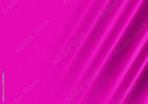皺のある布ようなピンクの背景素材