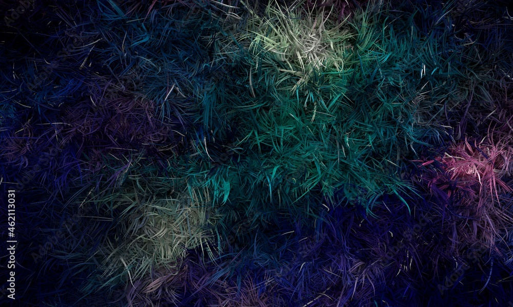 Abstract 3d colored fur. Natural background texture. Abstract 3d colored fur. Natural background texture.