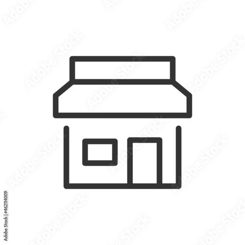 Shop line icon in trendy style.