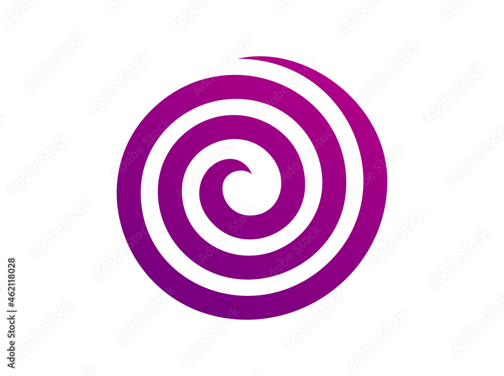 twist and spiral logo elements vector isolated twist and spiral logo elements vector isolated