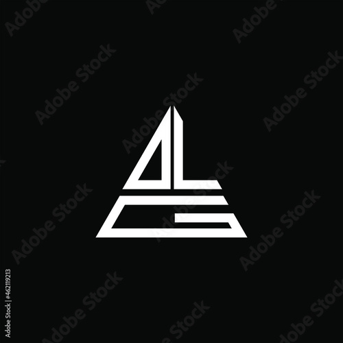 DLG letter logo creative design. DLG unique design, OLG letter logo creative design. OLG unique design

