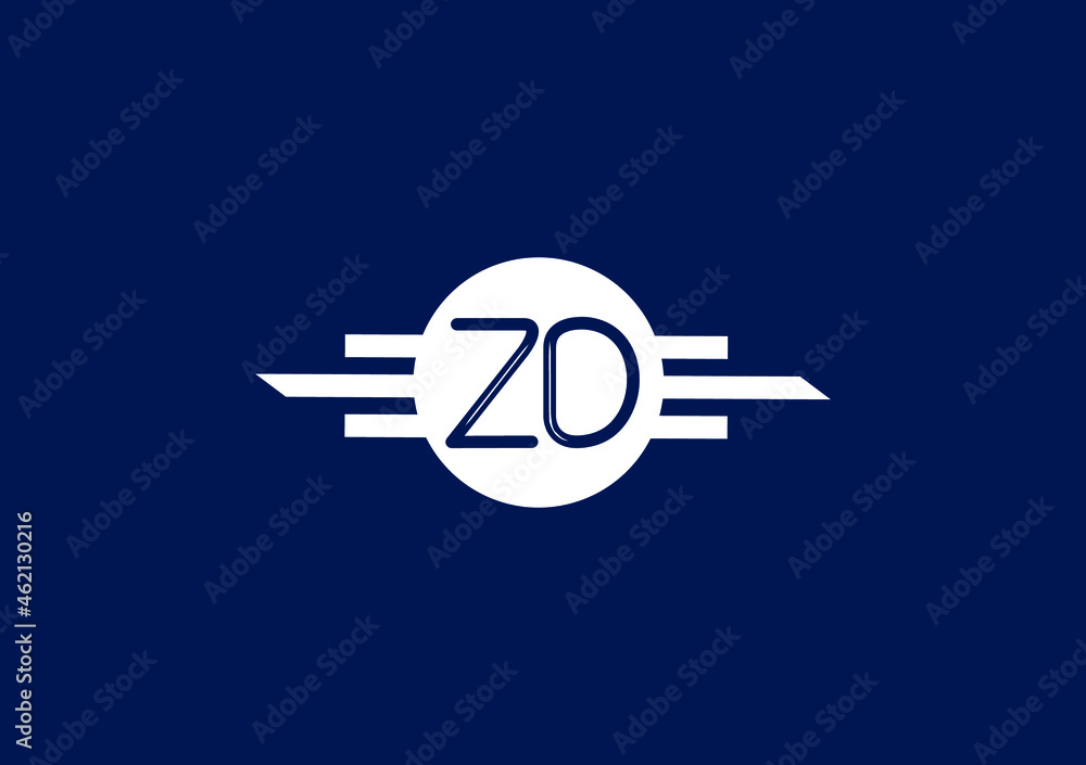 Professional letter ZD logo and icon design template Professional letter ZD logo and icon design template