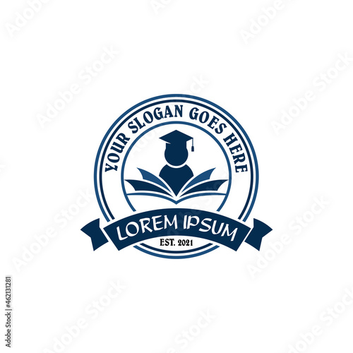 education logo , university logo vector