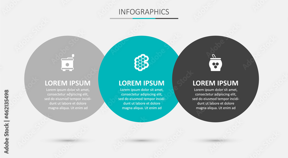 Set Honeycomb, extractor and Jar of honey and dipper stick. Business infographic template. Vector Set Honeycomb, extractor and Jar of honey and dipper stick. Business infographic template. Vector