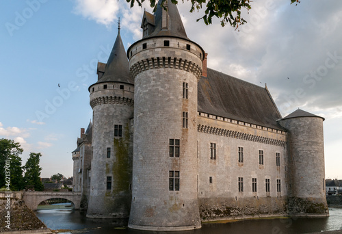 Sully-sur-Loire castle in France