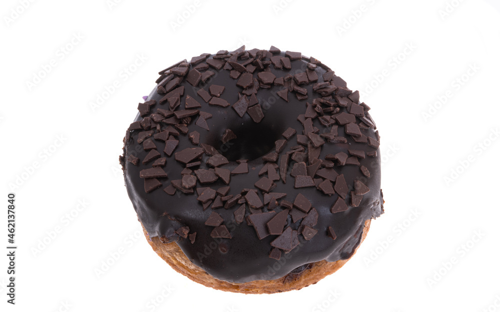 donuts in glaze isolated donuts in glaze isolated