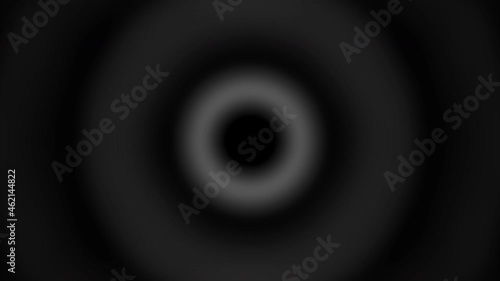 Animation of sound waves, sonar waves, radar. Search radar.