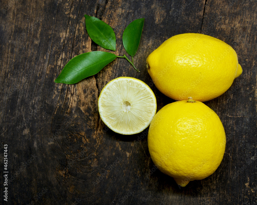 Lemon isolated to increased body immune, for background or template