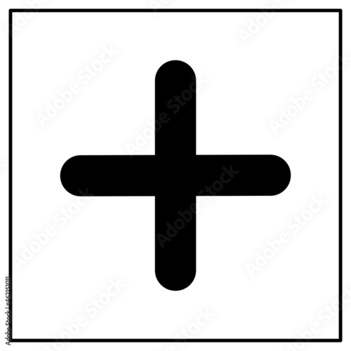 vector cross icon