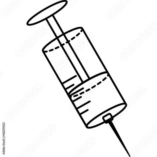 injection vaccine icon