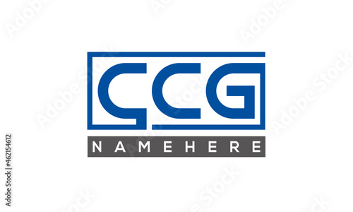 CCG creative three letters logo	 photo