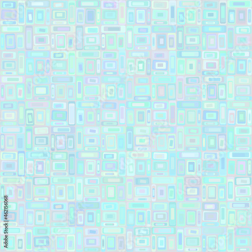 Abstract background Seamless blue multicolor boxes