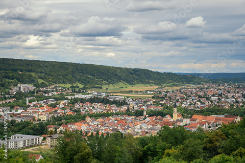 beautiful summer view of nature in bavaria city kelheim  © Anastasiia