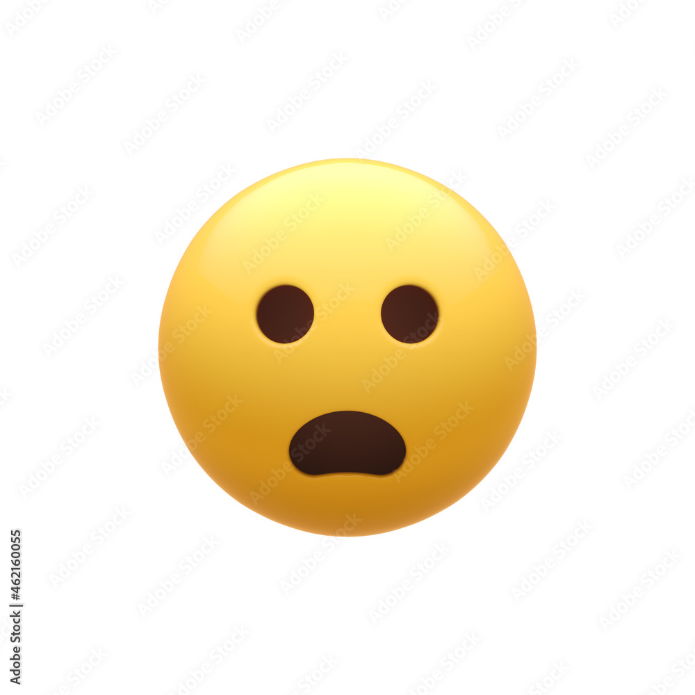 Frowning Smiley Face with Open Mouth Frowning Smiley Face with Open Mouth