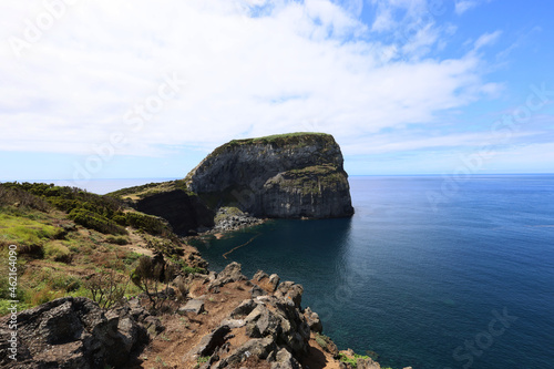 View of Ponta do Morro, Faial island, Azores