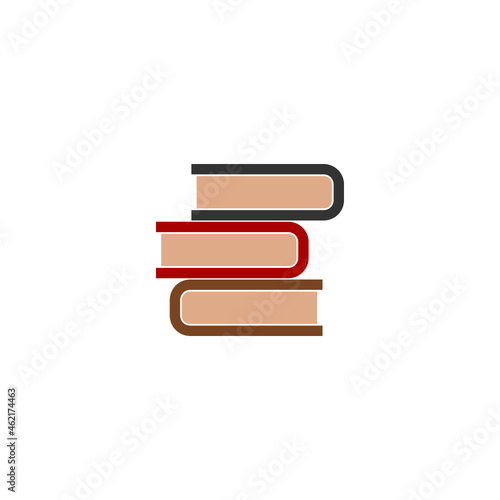 Books icon isolated on white background