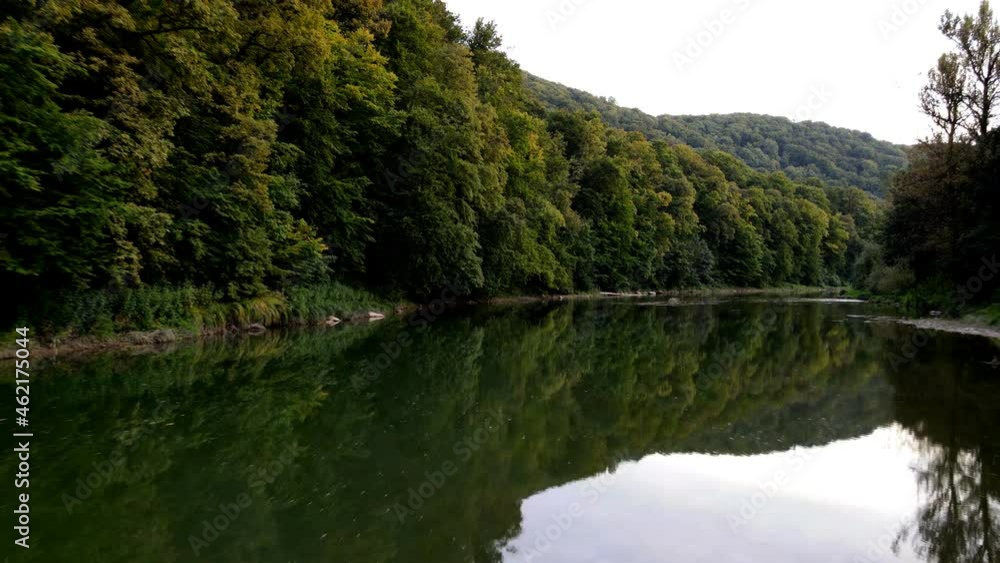 River wild in autumn forest. River. Forest. Nature background. Video.
River wild in autumn forest. River. Forest. Nature background. Video.