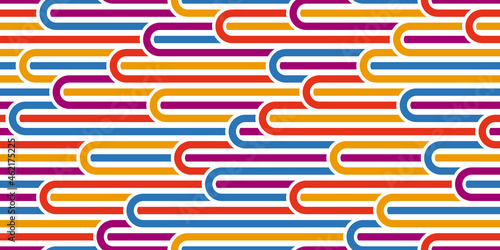 Stripy vector seamless patt...