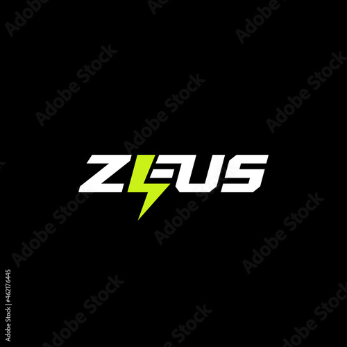 Fotografija Zeus wordmark, company logo design.