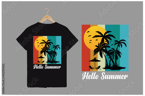Summer T-shirt Design| The Best Summer T-shirt Designs photo