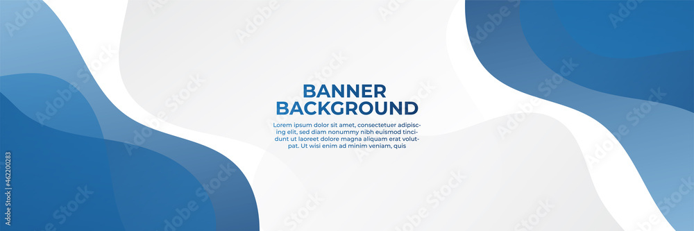 Obraz premium Modern abstract gradient dark blue technology banner background