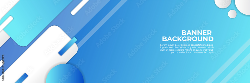 Modern abstract gradient dark blue technology banner background Modern abstract gradient dark blue technology banner background