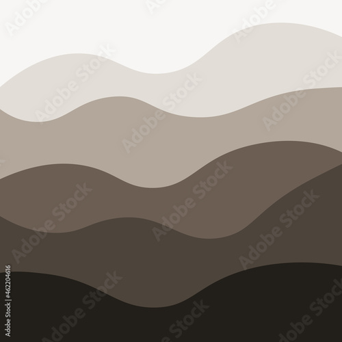 Abstract wave background layout colorful vector illustration
