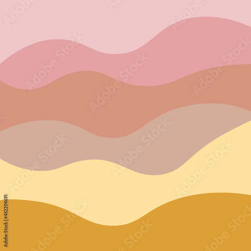 Abstract wave background layout colorful vector illustration
