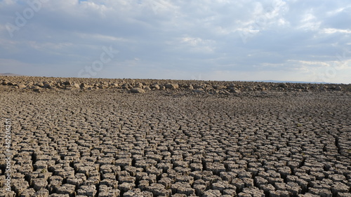 drought, soils that dry out with withdrawn water