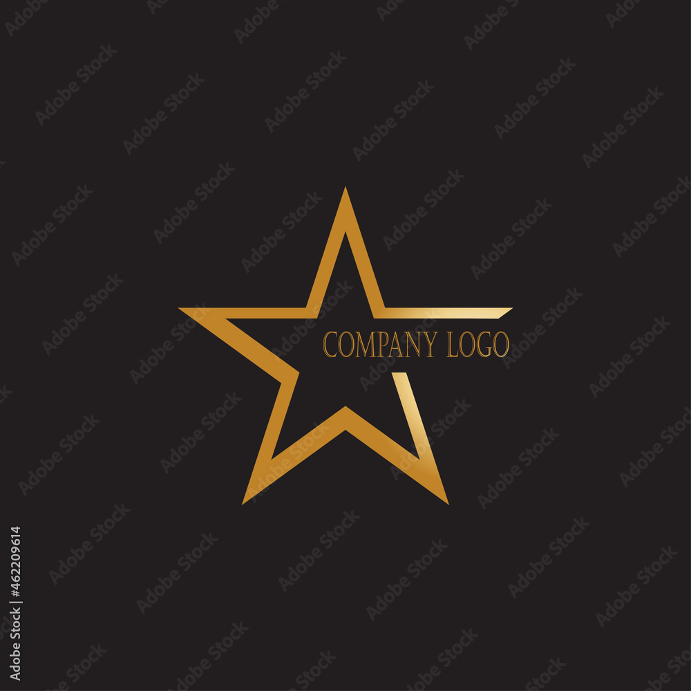 Obraz premium Star icon Template vector illustration design