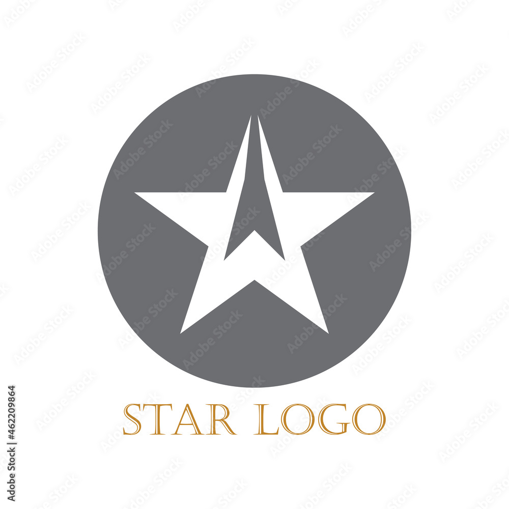 Obraz premium Star icon Template vector illustration design
