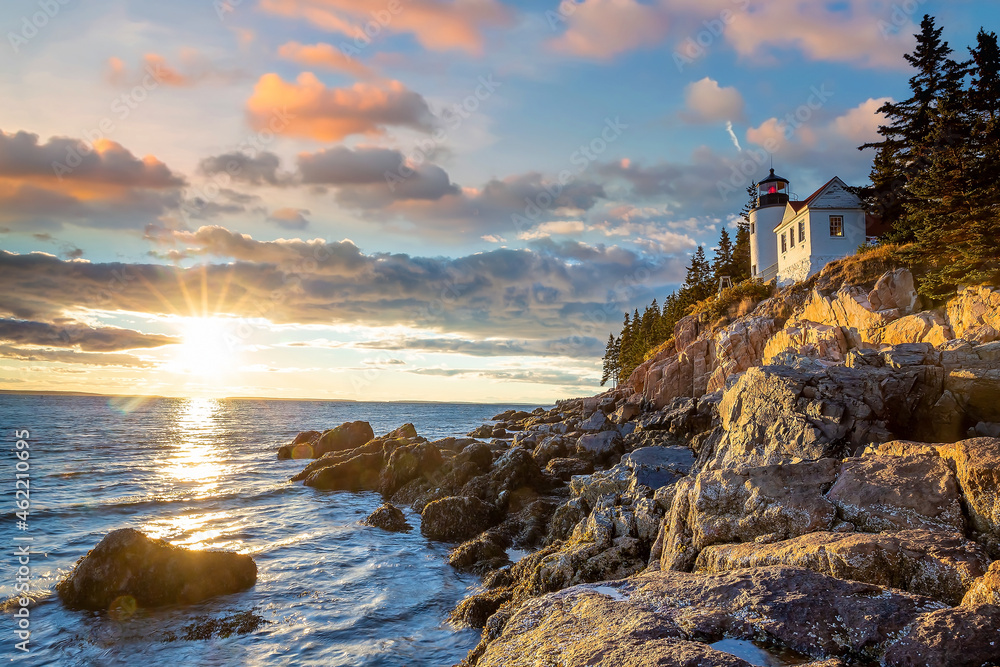 Fototapeta premium Bass Harbor Lighthouse in Maine