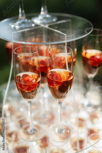 wedding glasses for wine and champagne