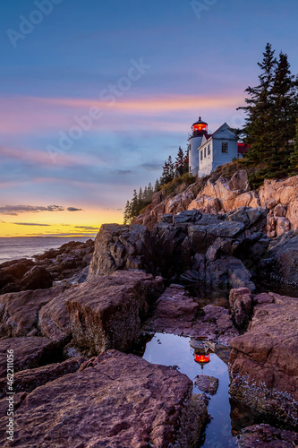 Bass Harbor Lighthouse in Maine photo