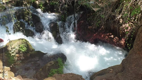 The Banyas Hermon river flow photo